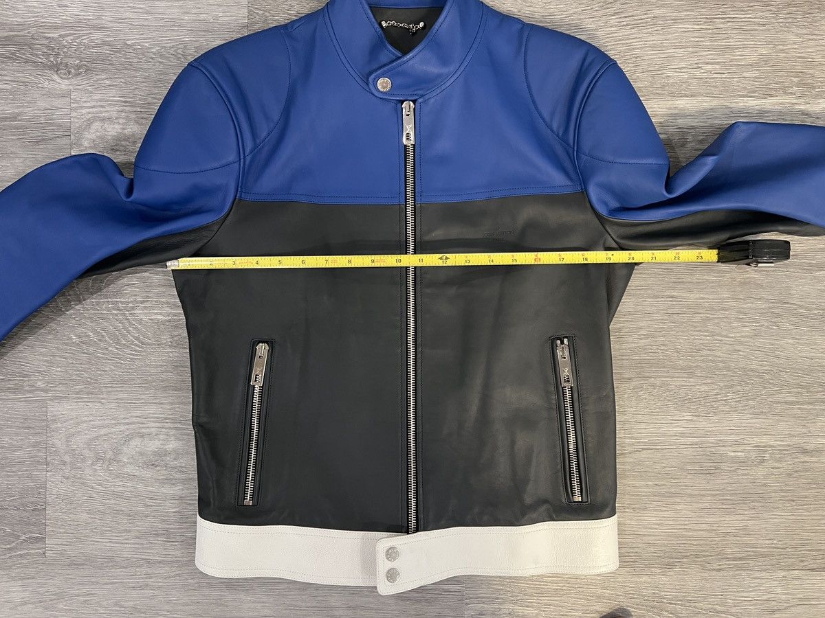 Louis Vuitton Louis Vuitton Men’s Leather Racer Jacket size 48 Size US M / EU 48-50 / 2 - 22 Thumbnail