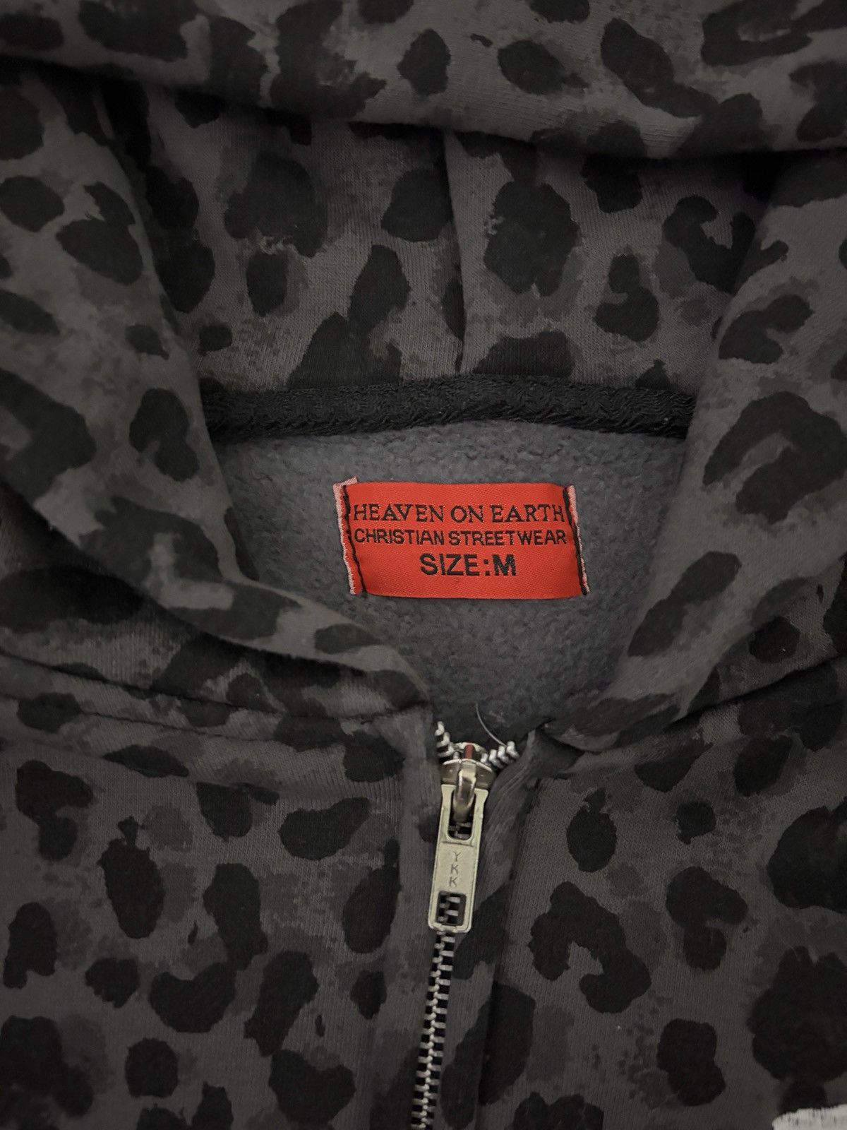 Other HeavenOnEarth christian streetwear leopard hoodie Size US M / EU 48-50 / 2 - 3 Thumbnail