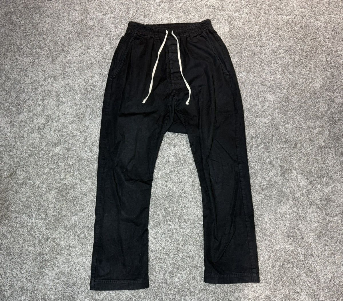 Rick Owens SS21 Phlegethon Drop-Crotch Pants