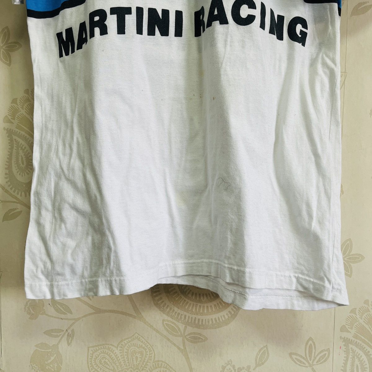 Ford × Pirelli × Vintage Vintage Ford Martini Racing Blue White TShirt Size US M / EU 48-50 / 2 - 12 Thumbnail
