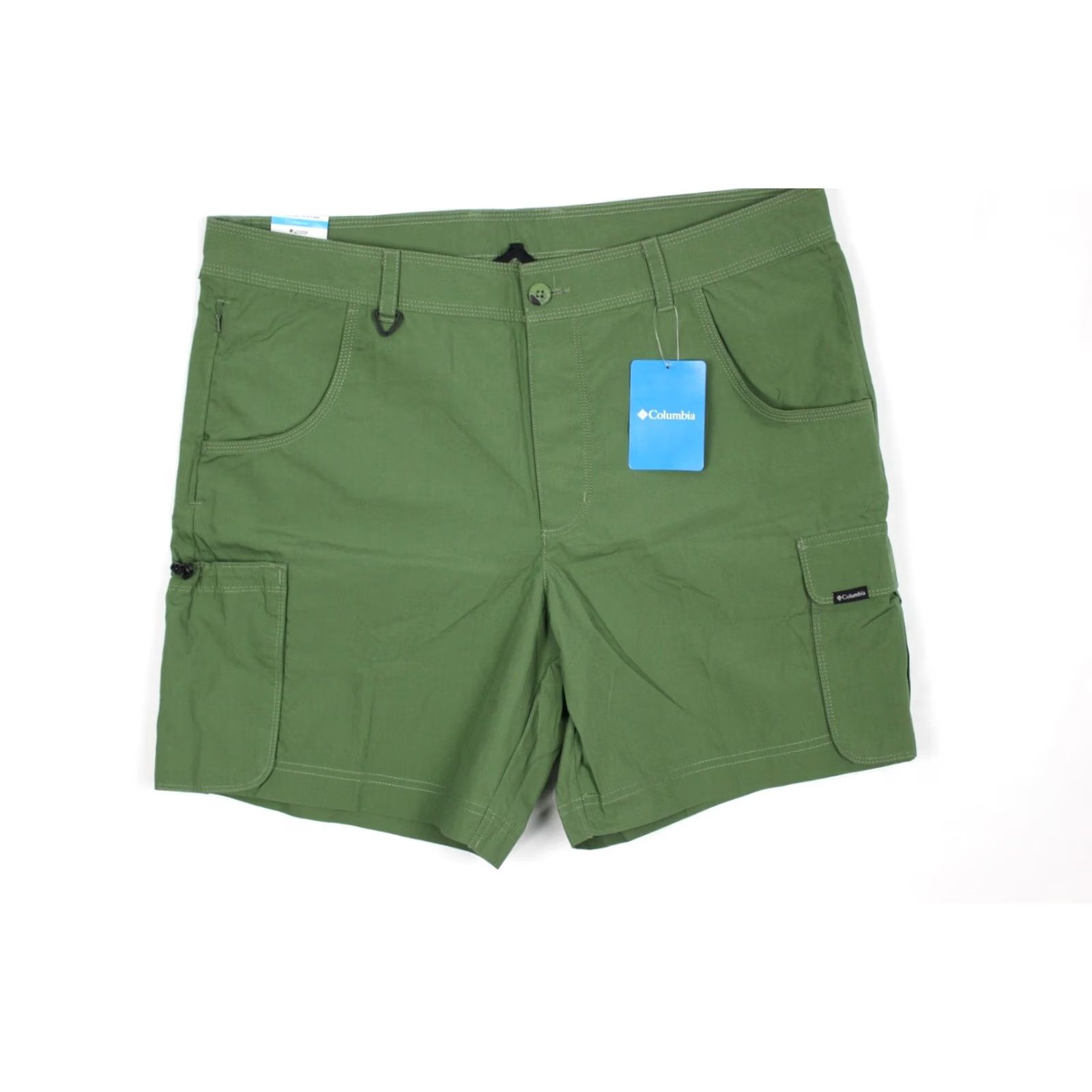 Vintage Columbia Men's Landroamer Cargo Shorts 38 x 7" Inseam Green AM2878 352 Size US 38 / EU 54 - 5 Thumbnail