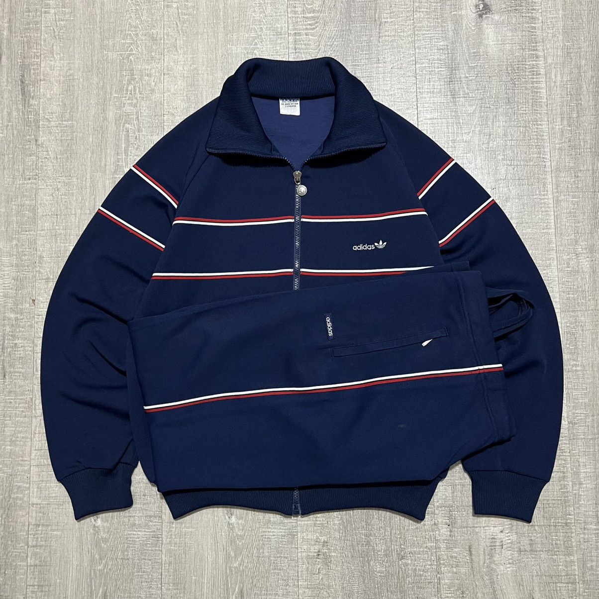 Adidas × Descente × Vintage 80s Vintage Distressed Adidas