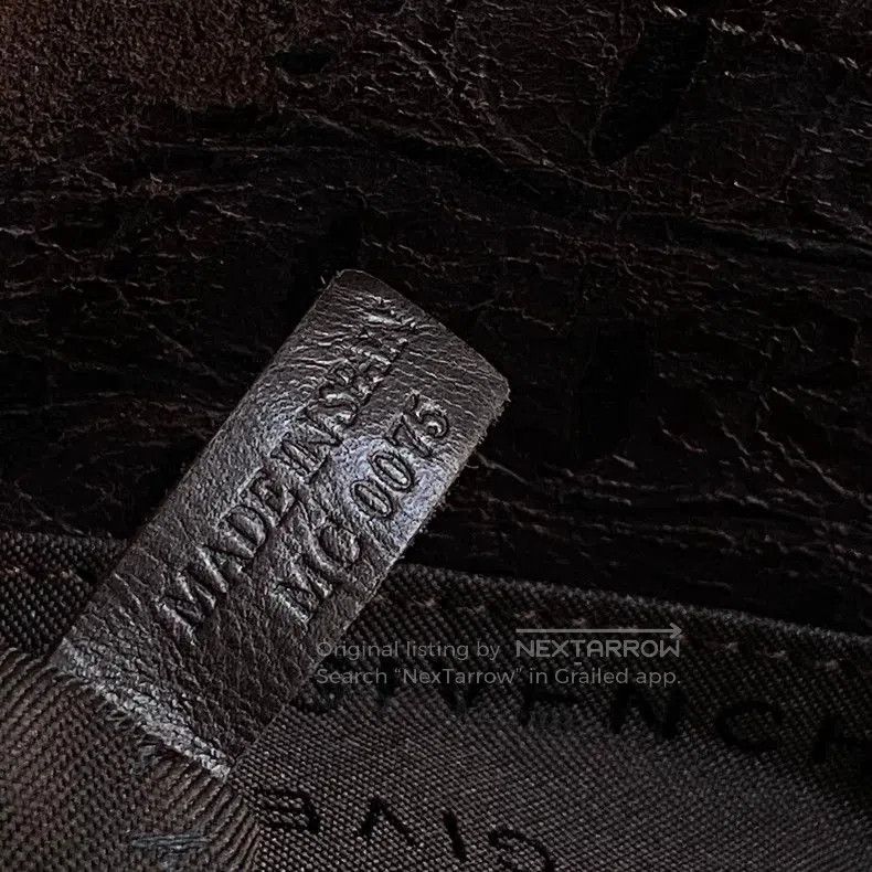 Givenchy Givenchy Vintage Crocodile Embossed Suede Bag. Size ONE SIZE - 8 Thumbnail