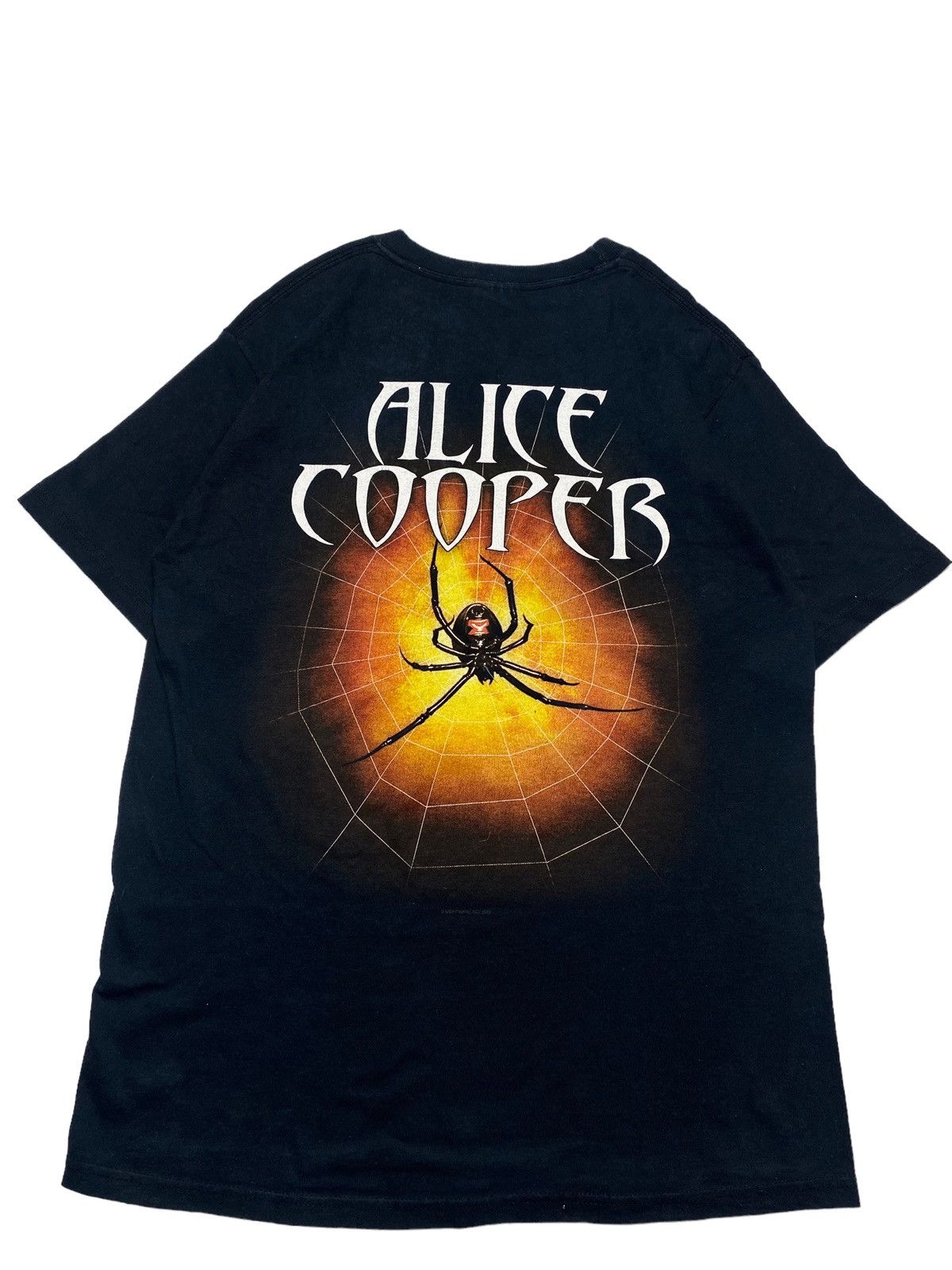 14th Addiction 2003 Alice Cooper - Horror Face & Black Spider Tee Size US M / EU 48-50 / 2 - 4 Thumbnail