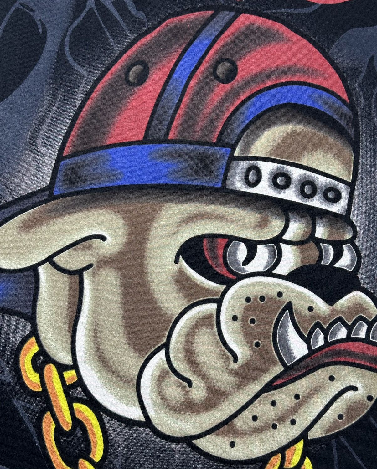 Ed Hardy Ed Hardy bulldog big logo T-shirt y2k tee Made In USA Size L Size US L / EU 52-54 / 3 - 6 Thumbnail