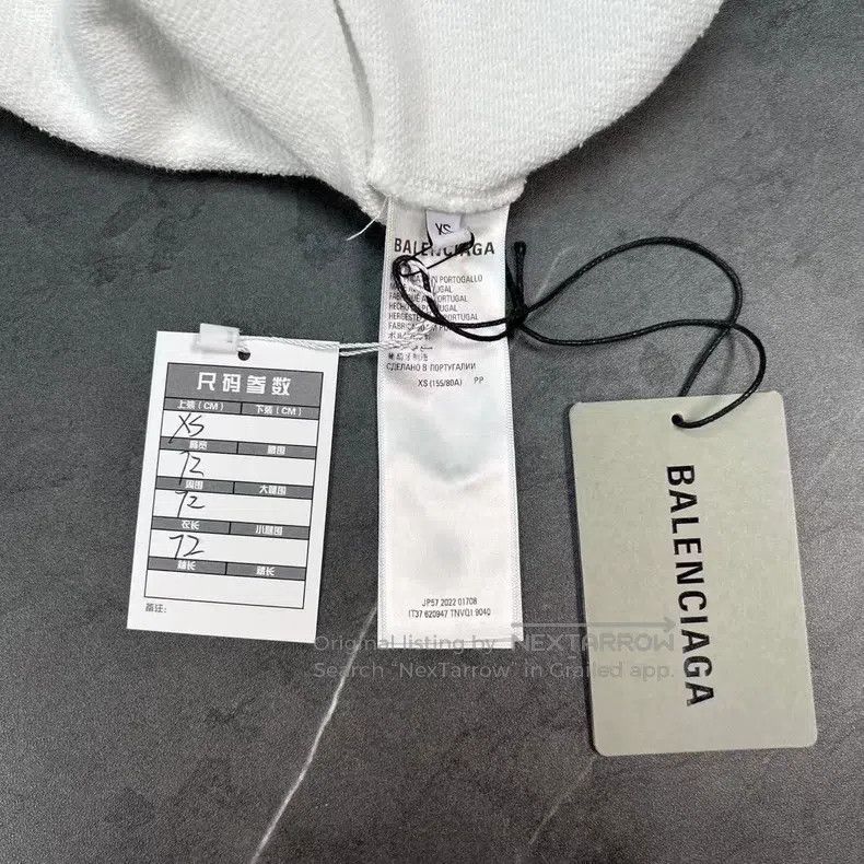Balenciaga Balenciaga Splatter double B graffiti letter logo hoodie Size US XS / EU 42 / 0 - 7 Thumbnail