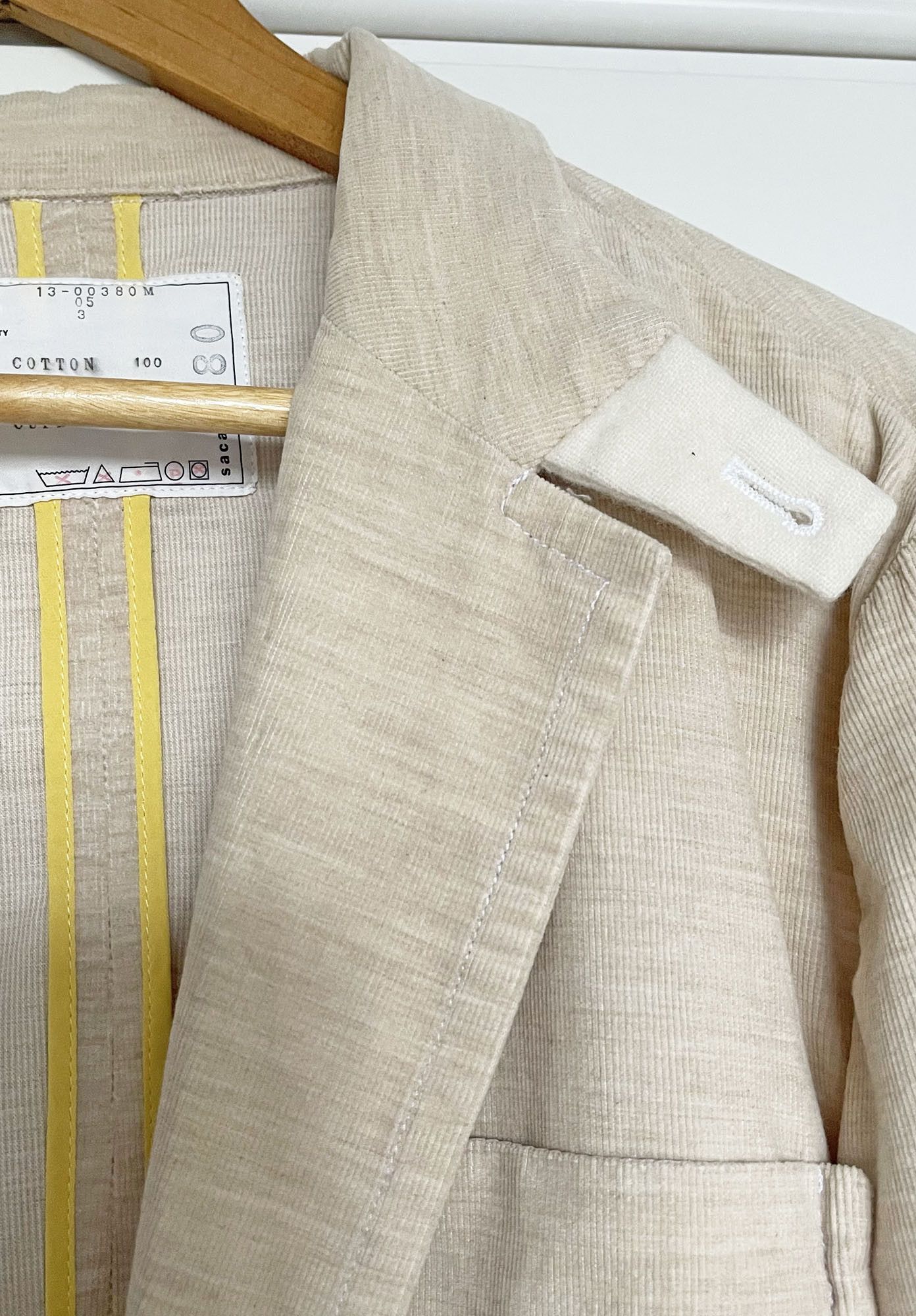 Sacai Sacai 380 corduroy blazer / jacket Size US L / EU 52-54 / 3 - 3 Thumbnail