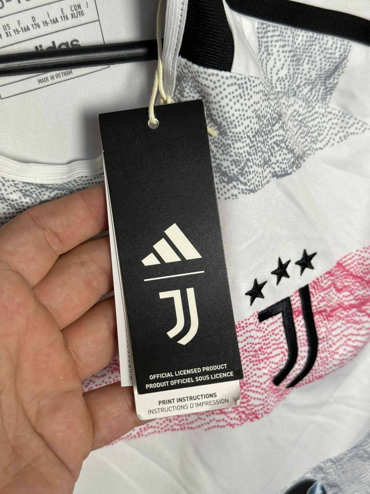 Adidas KIDS New Juventus 23/24 Away Football Jersey T-Shirt Size US S / EU 44-46 / 1 - 8 Thumbnail