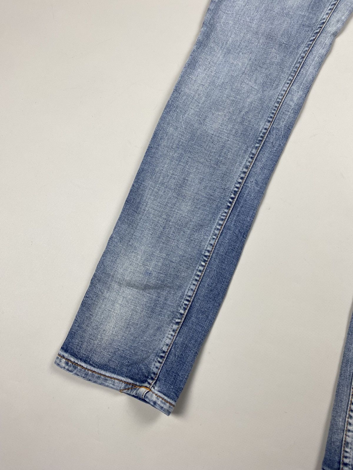 Nudie Jeans Nudie Jeans Co Lean Dean Broken Sage men’s jeans Size US 31 - 10 Thumbnail