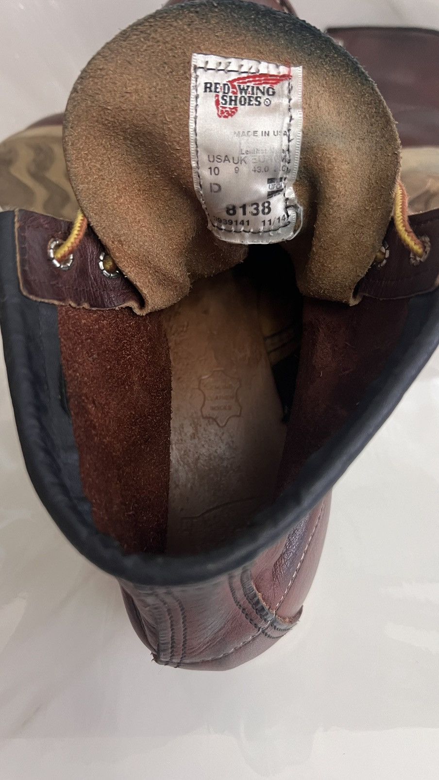 Red Wing Red wing #8138 classic moc toe brown leather boot size 10 D Size US 10 / EU 43 - 10 Thumbnail