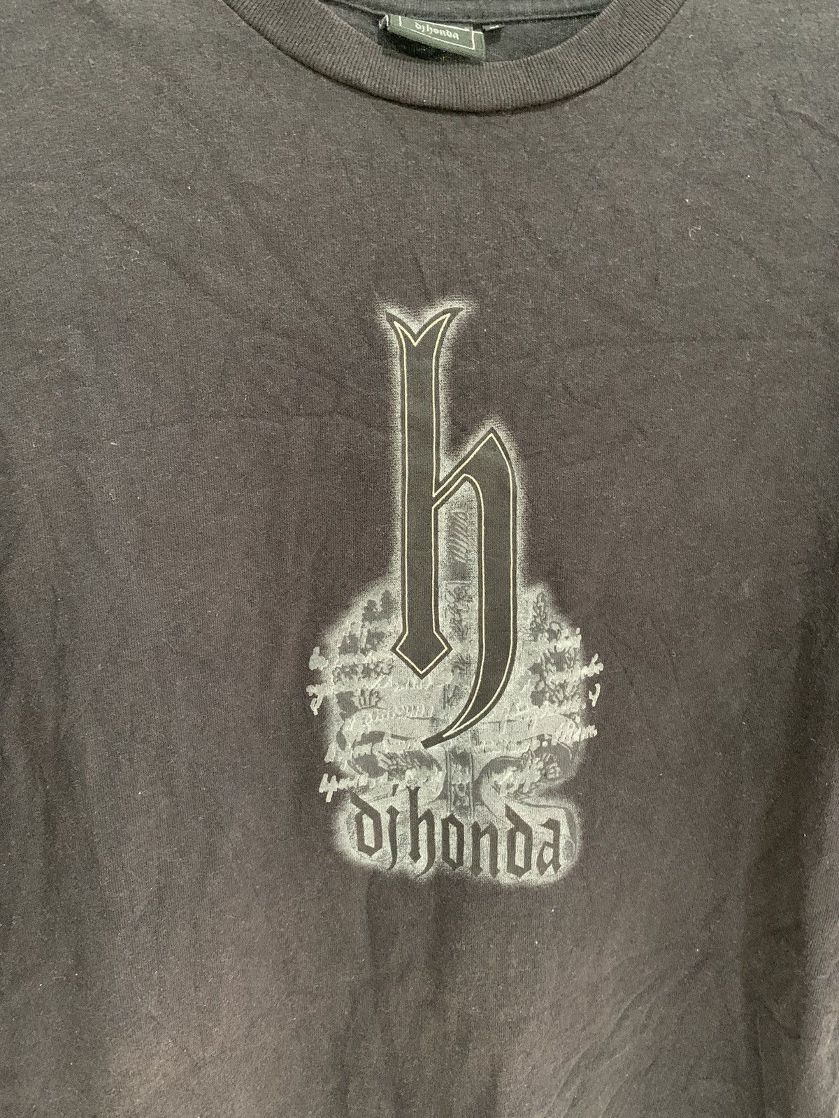 If Six Was Nine DJ HONDA SHIRT PUNK POEM SKULL CROSS SHIRT Size US M / EU 48-50 / 2 - 2 Thumbnail