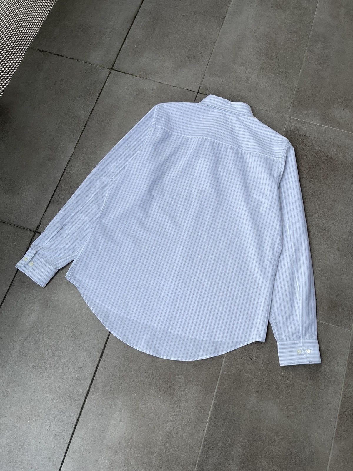 Maison Margiela !DS! SS23 Maison Margiela Stripped Numbers White Shirt Size M / US 6-8 / IT 42-44 - 15 Thumbnail