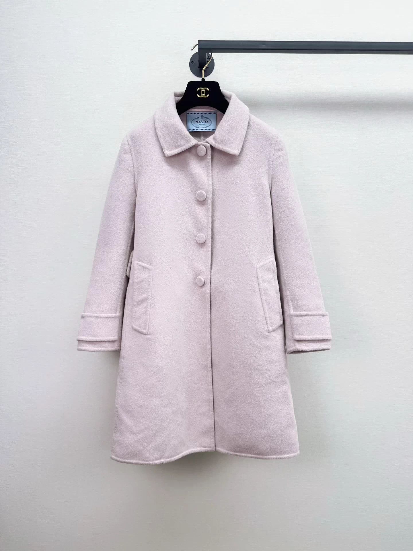 Prada Prada women's wool coat 38 worn 3x authentic Size XS / US 0-2 / IT 36-38 - 1 Thumbnail