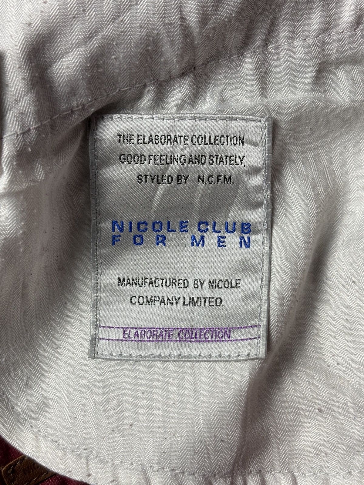 If Six Was Nine × Japanese Brand × Le Grande Bleu (L.G.B.) 2000s Nicole Club For Men Bootcut Pants Size US 31 - 11 Thumbnail