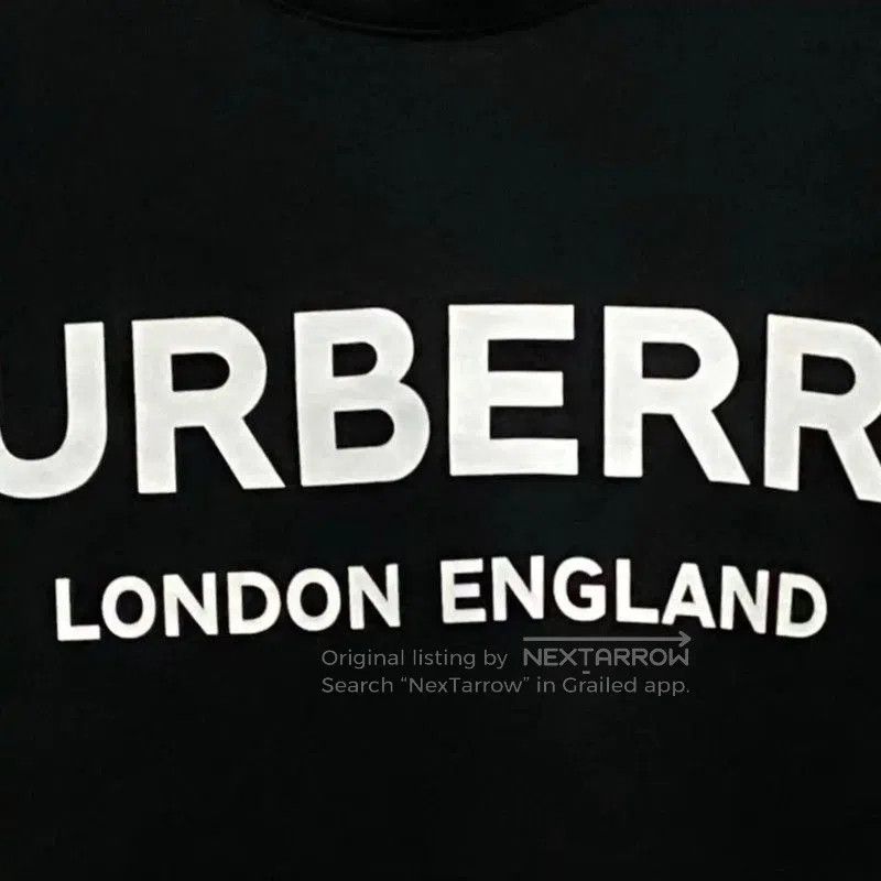 Burberry Burberry Black Cotton Women's T-Shirt. Size S / US 4 / IT 40 - 2 Thumbnail