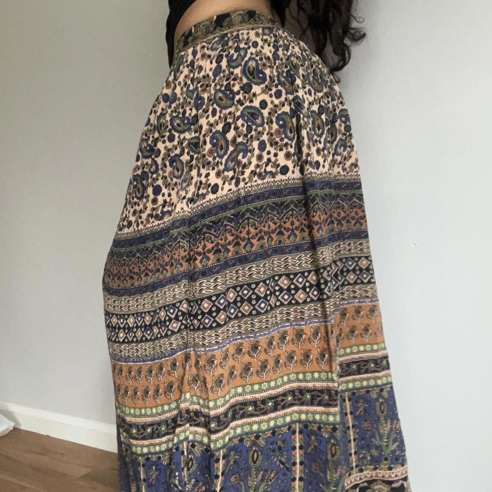 Other Boho multi-coloured maxi skirt #festivalvibes Size 28" / US 6 / IT 42 - 3 Thumbnail