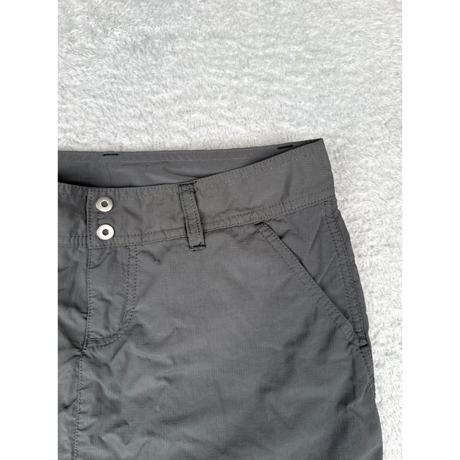 Vintage Columbia Womens Skort Gray Nylon Shell Omni-Shade Hiking Activewear Shorts 2 Size 26" / US 2 / IT 38 - 5 Thumbnail