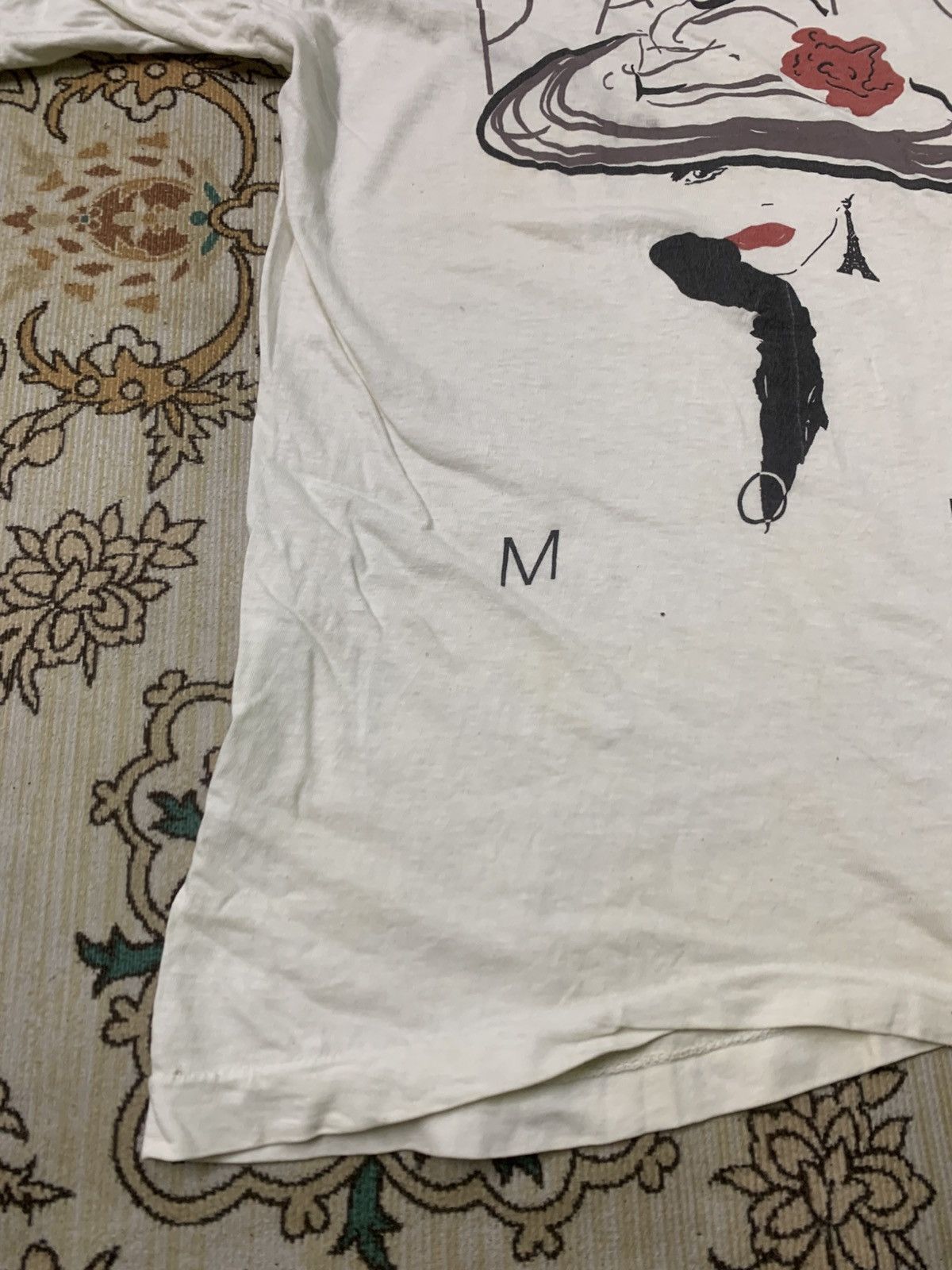 Vintage VINTAGE PARIS TEE Size US L / EU 52-54 / 3 - 3 Thumbnail