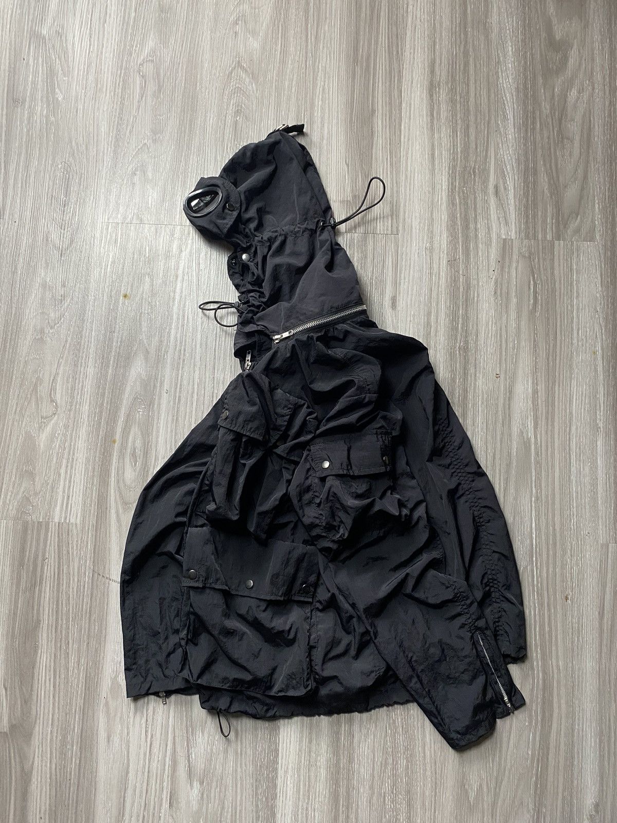 Japanese Brand WORRYLAND Casual Hooligan Google Lens 3D Multi Pocket Jacket Size US S / EU 44-46 / 1 - 2 Thumbnail