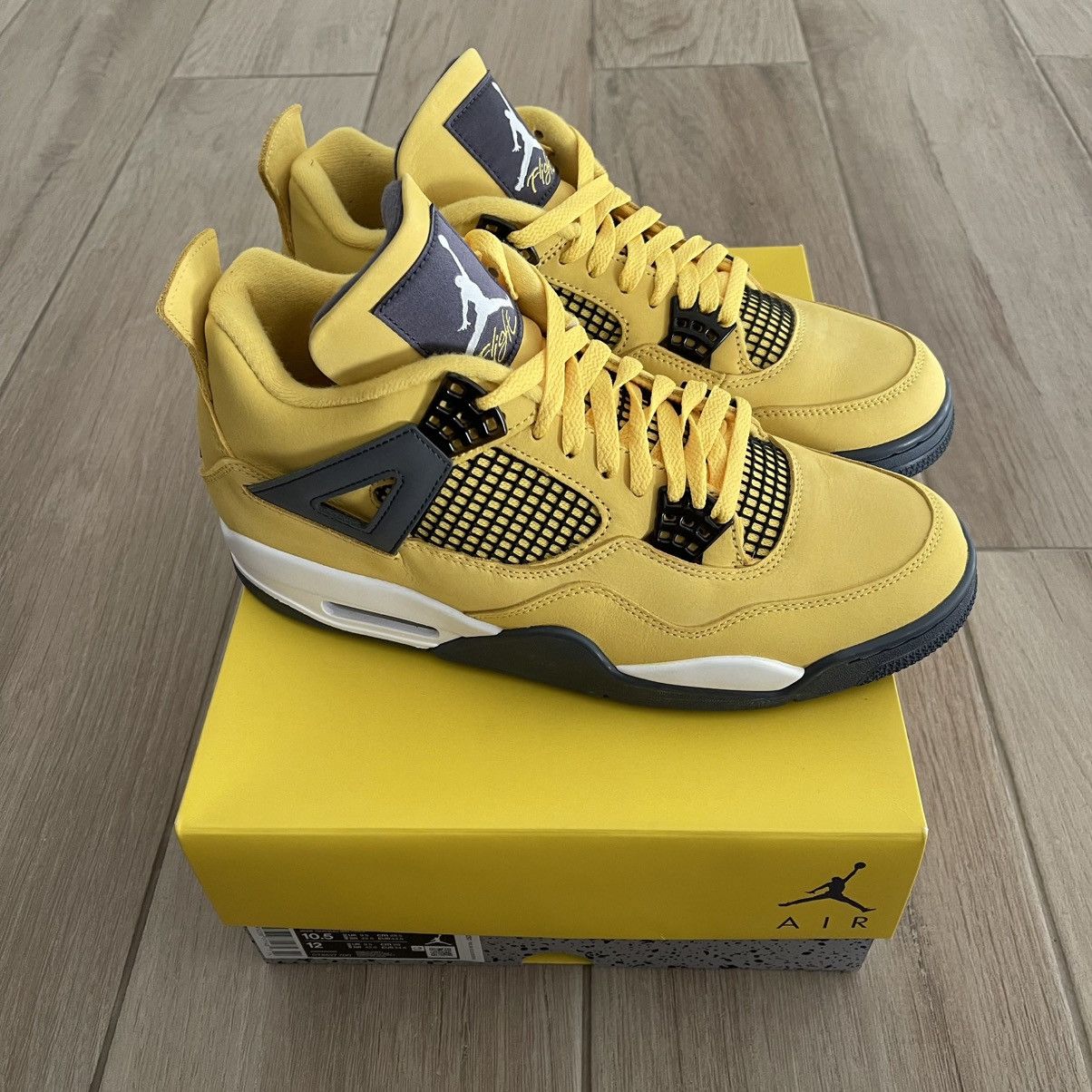 Jordan Brand Jordan 4 Retro Lightning 2021 Size US 10.5 / EU 43-44 - 1 Thumbnail