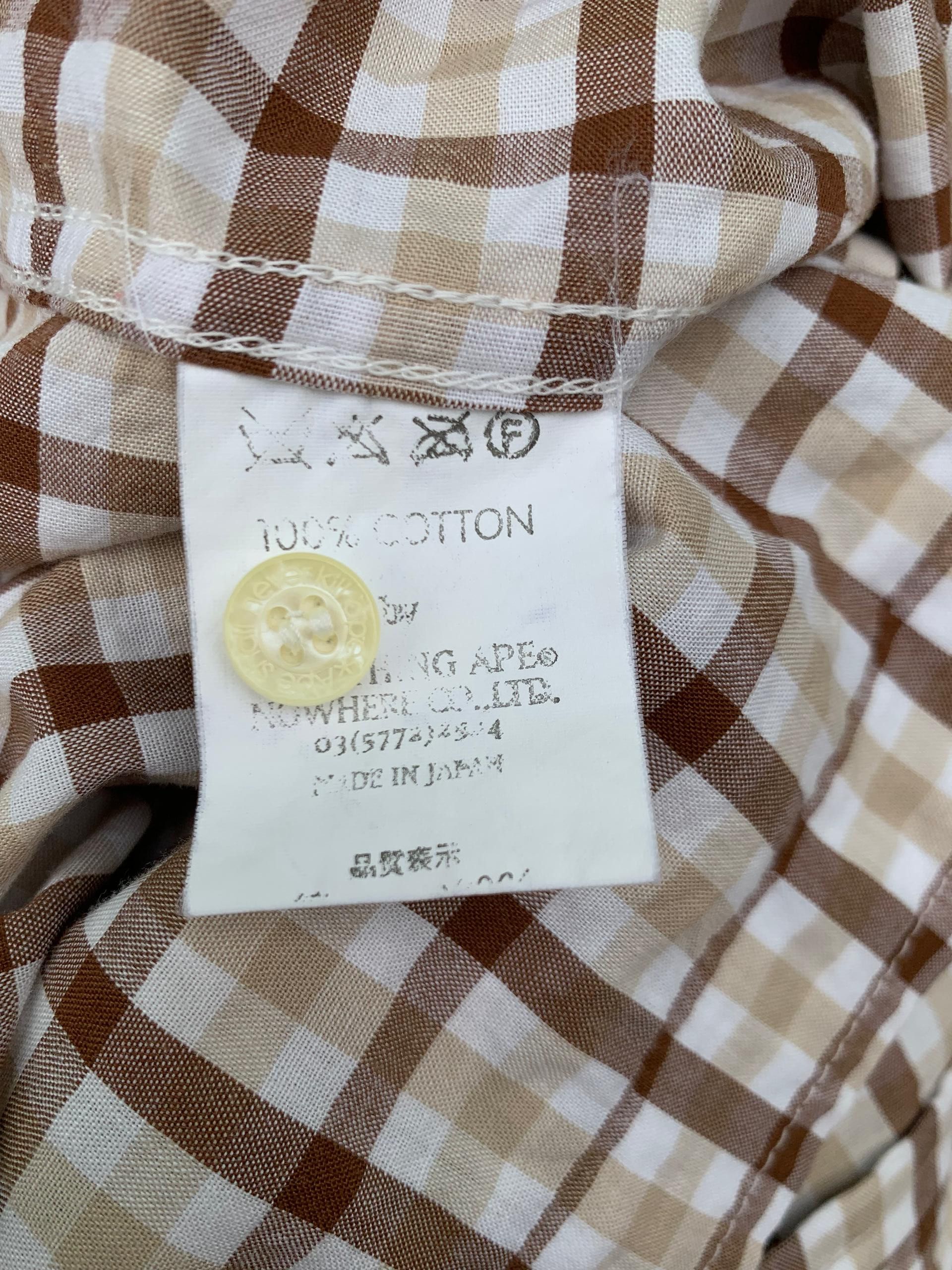 Bape Stripe Button Up S/S Shirt Size US S / EU 44-46 / 1 - 10 Thumbnail