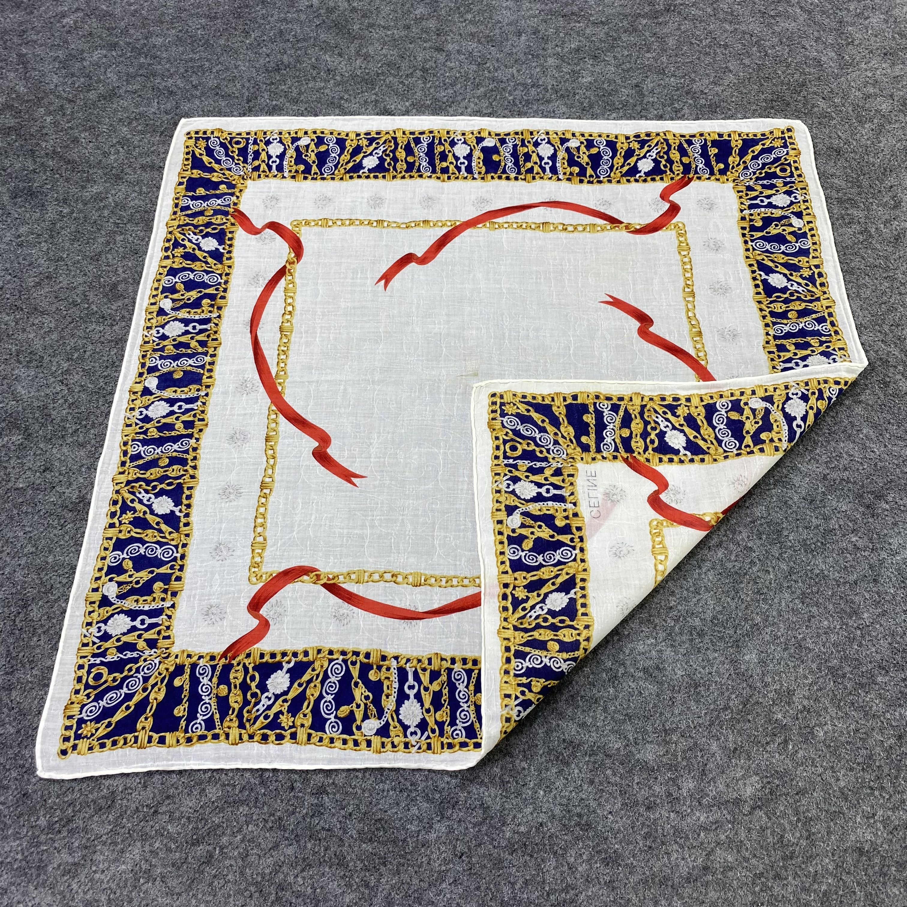Celine Celine Handkerchief / Bandana / Neckerchief-B2276 Size ONE SIZE - 5 Thumbnail
