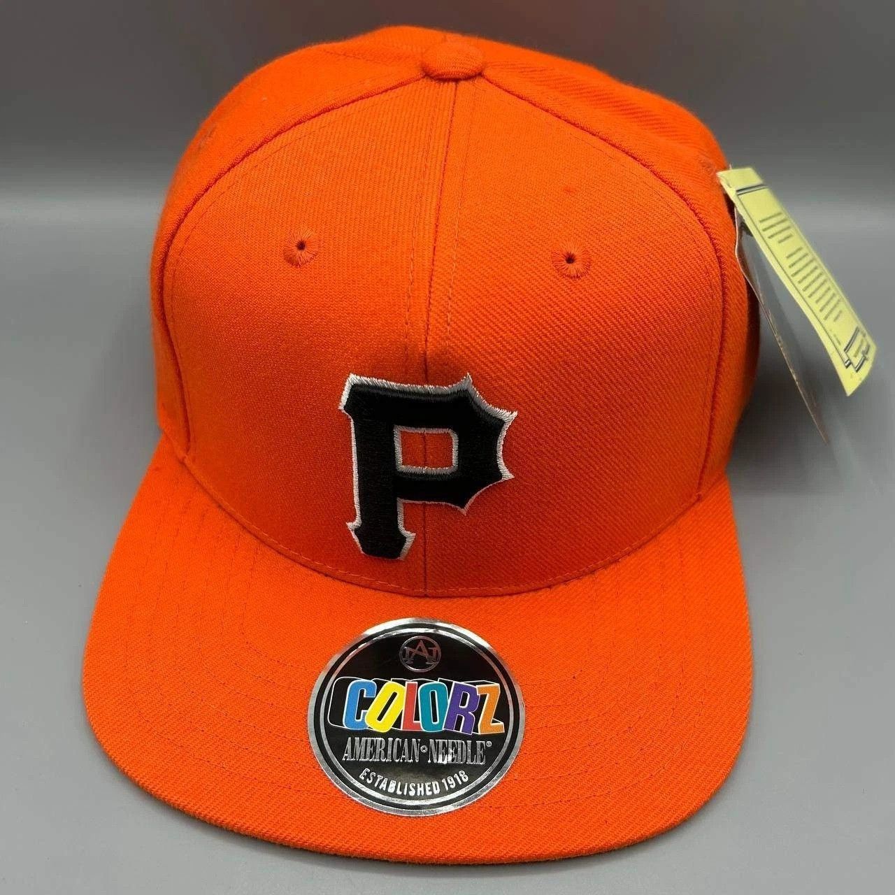 American Needle Vintage Pittsburgh Pirates Hat Men Orange MLB Snap Back Size ONE SIZE - 1 Thumbnail