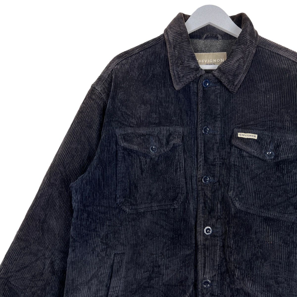 Chevignon 🔥 VINTAGE CHEVIGNON CORDUROY JACKET Size US L / EU 52-54 / 3 - 7 Thumbnail