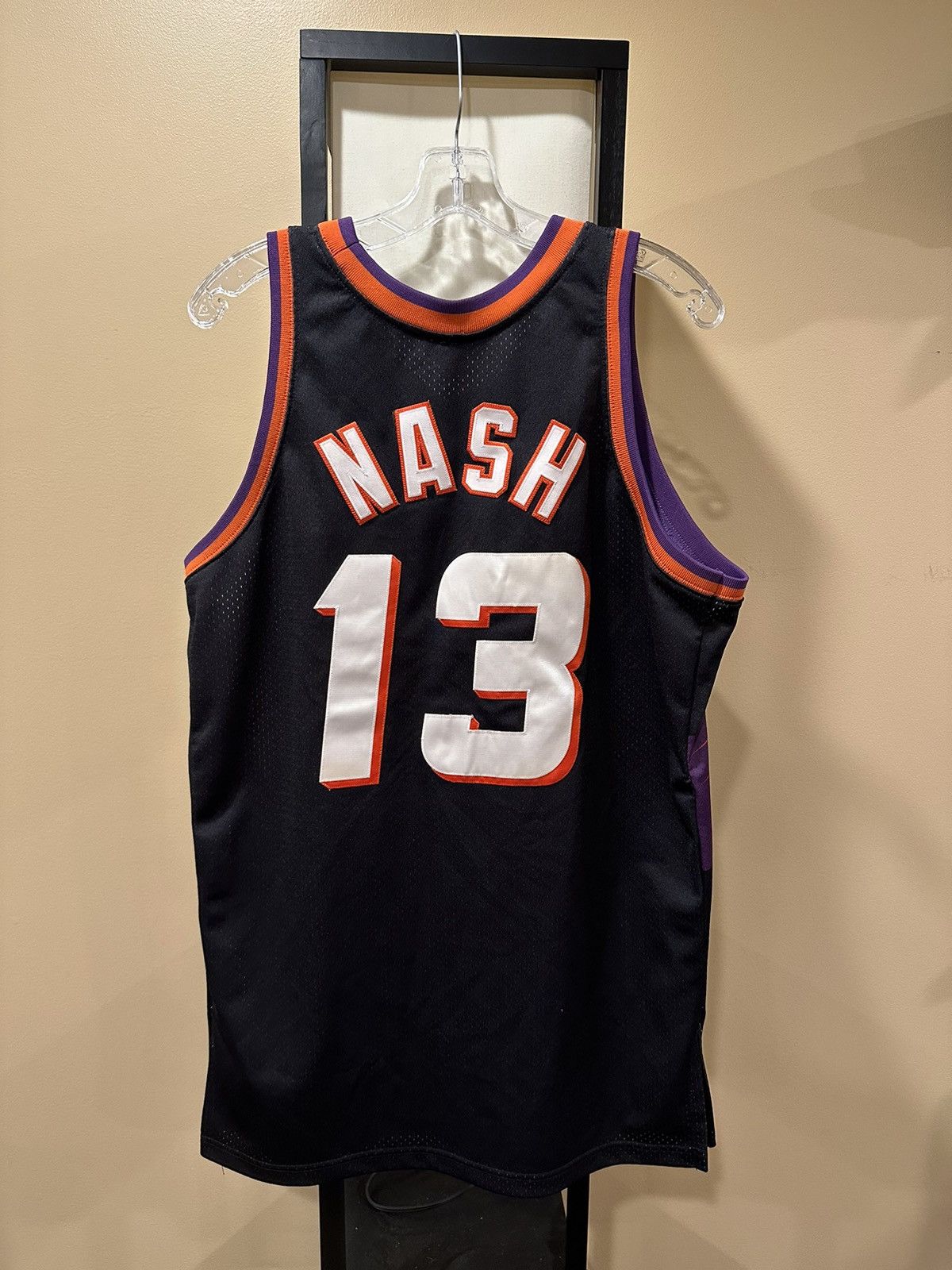 Mitchell & Ness × NBA Mitchell & Ness Phoenix Suns 1996-97 Steve Nash Black Jersey Size US L / EU 52-54 / 3 - 4 Thumbnail