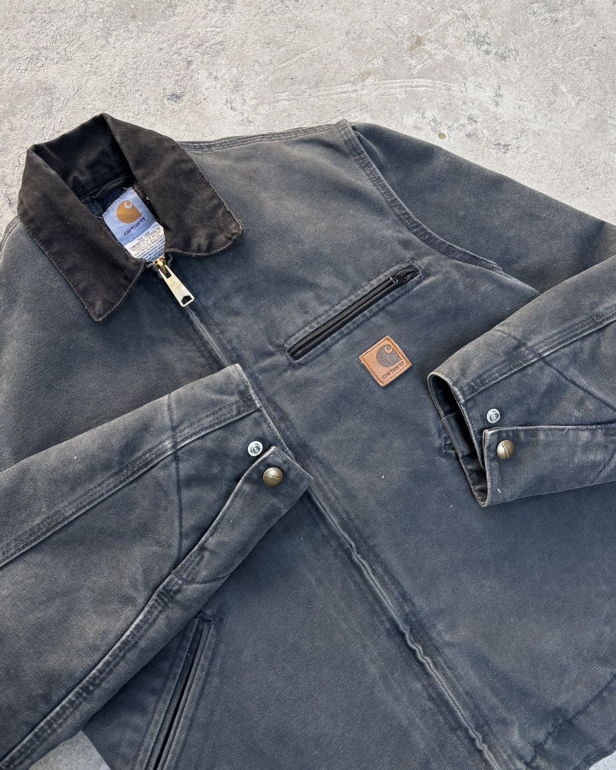 Carhartt ❌SOLD❌ Faded Petrol Grey Carhartt Detroit Jacket J97 PTL Size US S / EU 44-46 / 1 - 5 Thumbnail