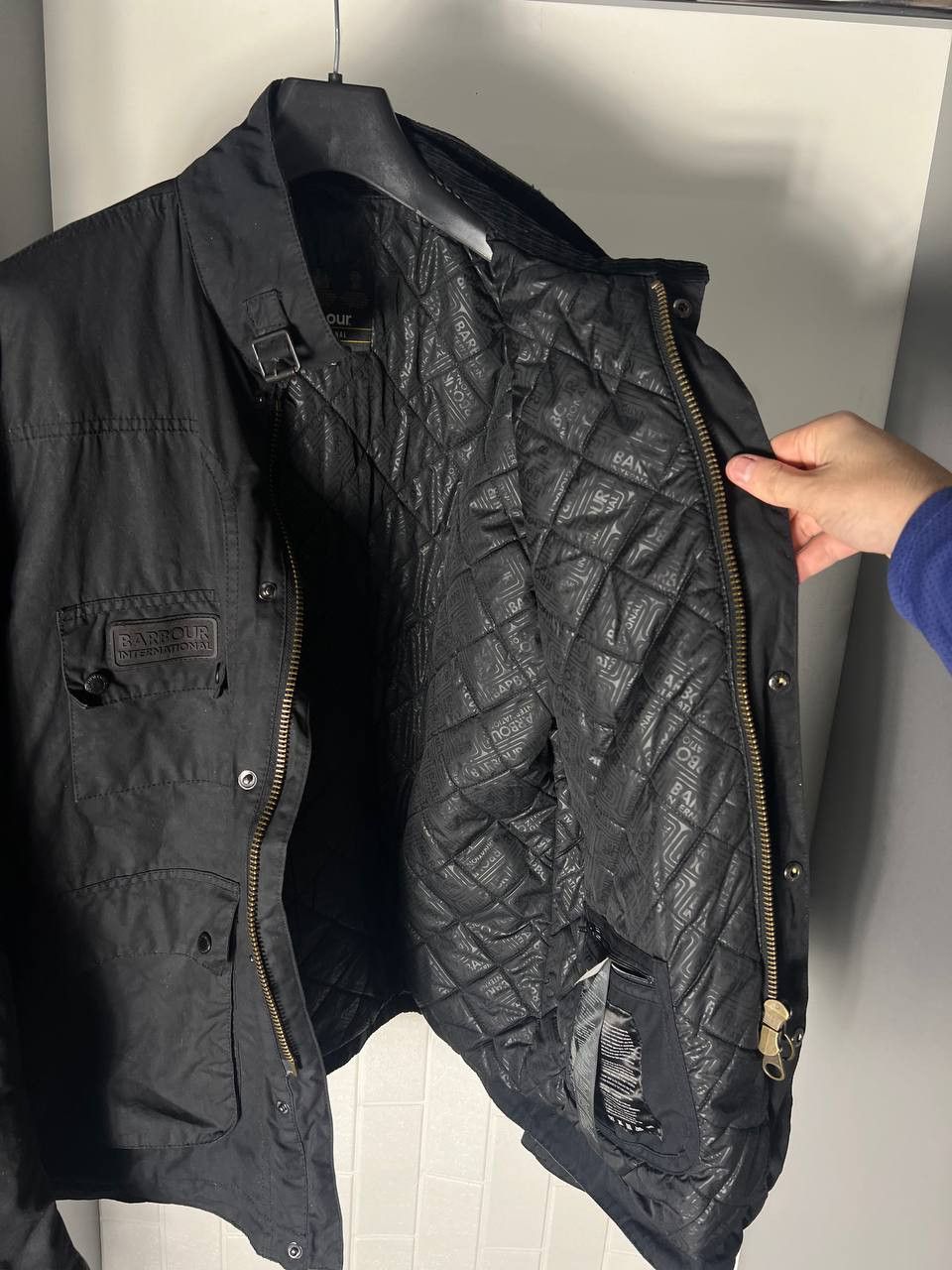 Barbour VINTAGE BARBOUR INTERNATIONAL CRANK WAXED JACKET CASUAL Size US XXL / EU 58 / 5 - 3 Thumbnail