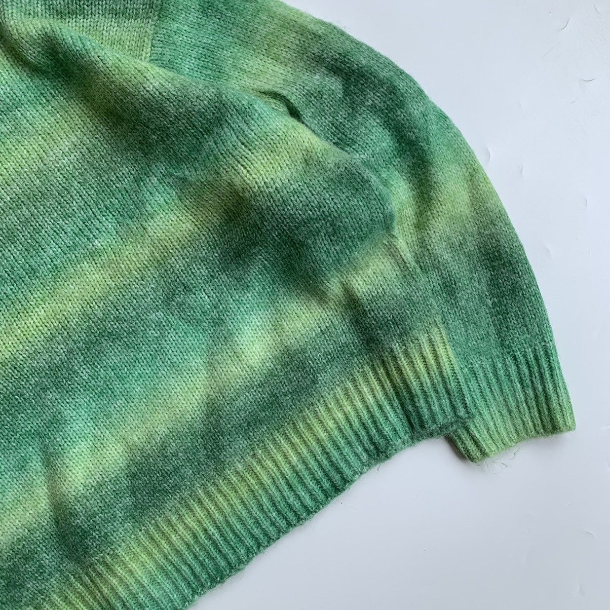 Japanese Brand Vintage gradient striped mohair wool patterned by Colza Size US L / EU 52-54 / 3 - 2 Thumbnail