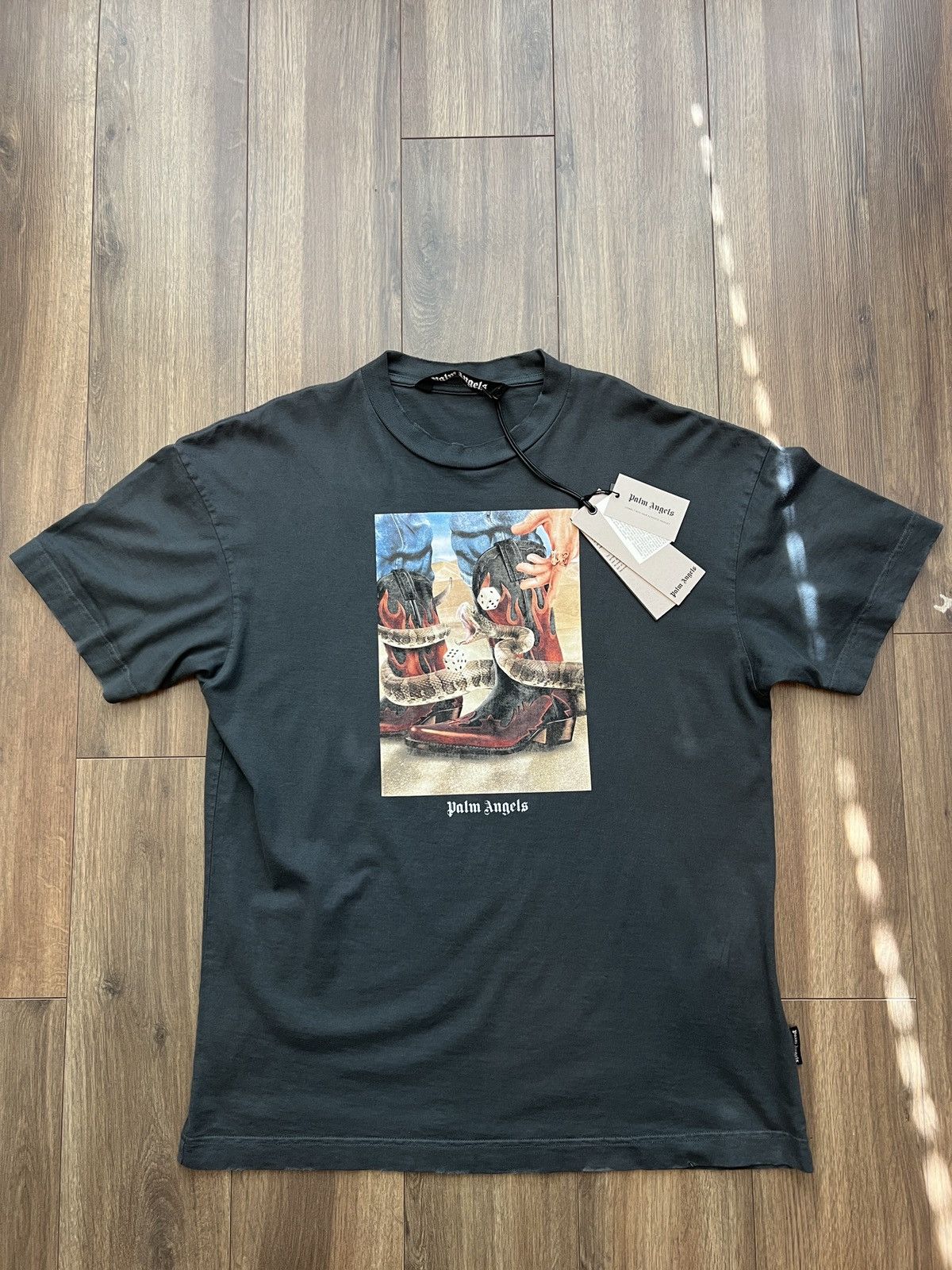 Palm Angels Palm Angels Dice Game Classic Tee Size US M / EU 48-50 / 2 - 1 Thumbnail