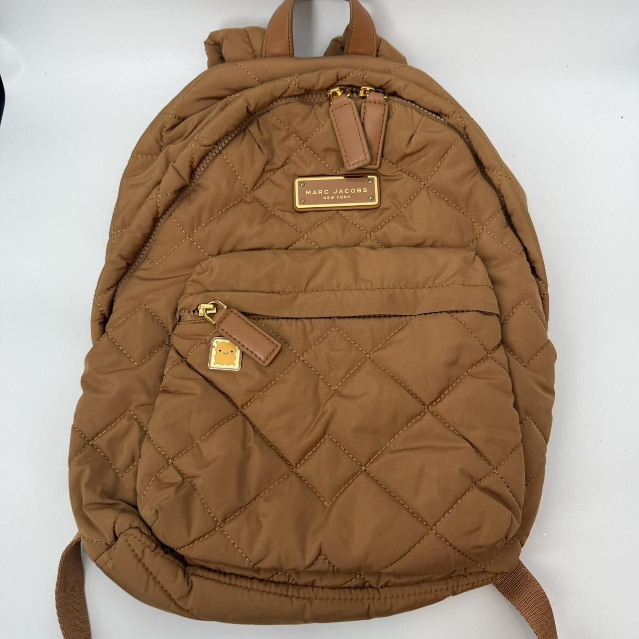 Marc Jacobs Marc Jacobs brown quilted backpack Size ONE SIZE - 1 Thumbnail