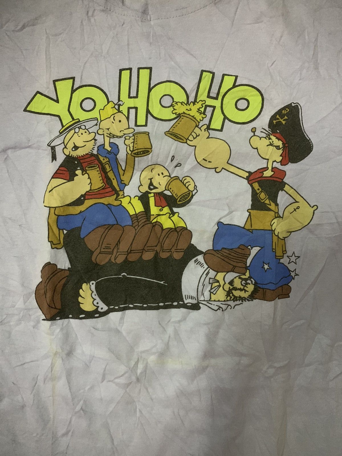 Cartoon Network × Vintage Vintage 1998 Popeye Nice Printed Tee Size US L / EU 52-54 / 3 - 3 Thumbnail
