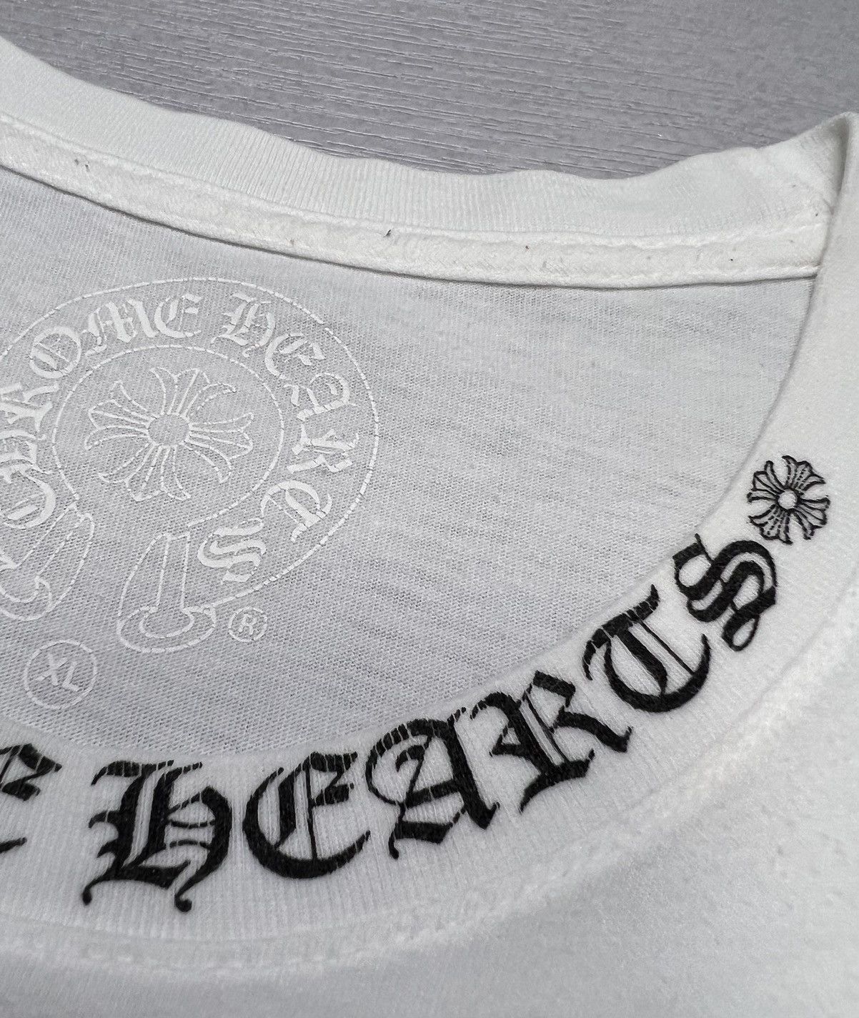 Chrome Hearts Chrome Hearts - Neck Script Logo Pocket L/S Shirt Size US XL / EU 56 / 4 - 13 Thumbnail