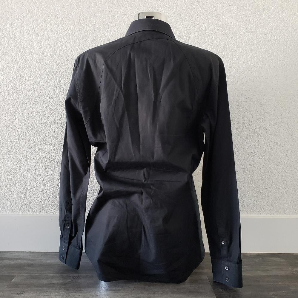 Alexander McQueen Black | Alexander McQueen | Harness Sport Shirt w/Strap Size 42R - 2 Thumbnail