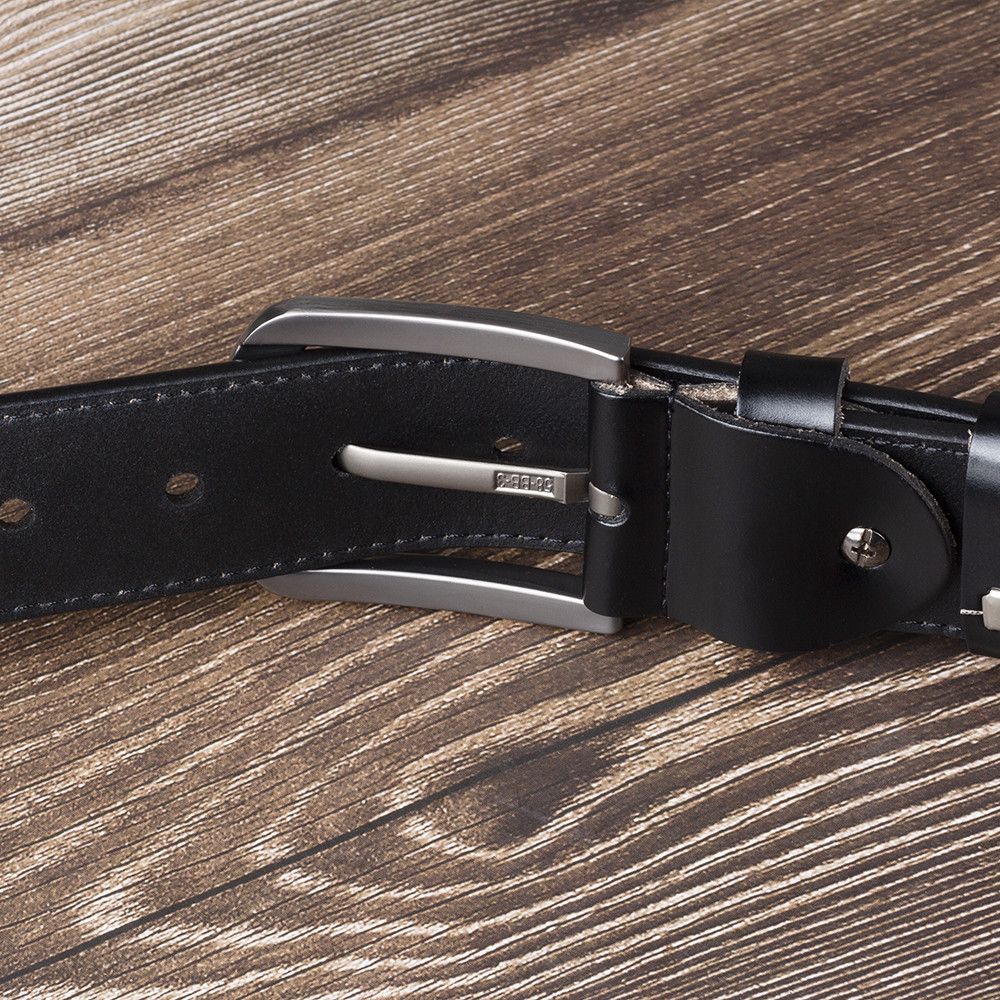 VIBE Future Vintage Belt Riveted Belts Menswear Accessories Size ONE SIZE - 4 Thumbnail