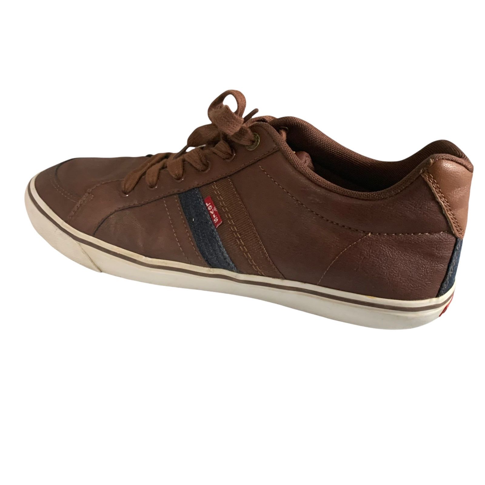 Levi's Levi's Turner Nappa Brown Classic Sneakers 11 Faux Leather Size US 11 / EU 44 - 9 Thumbnail