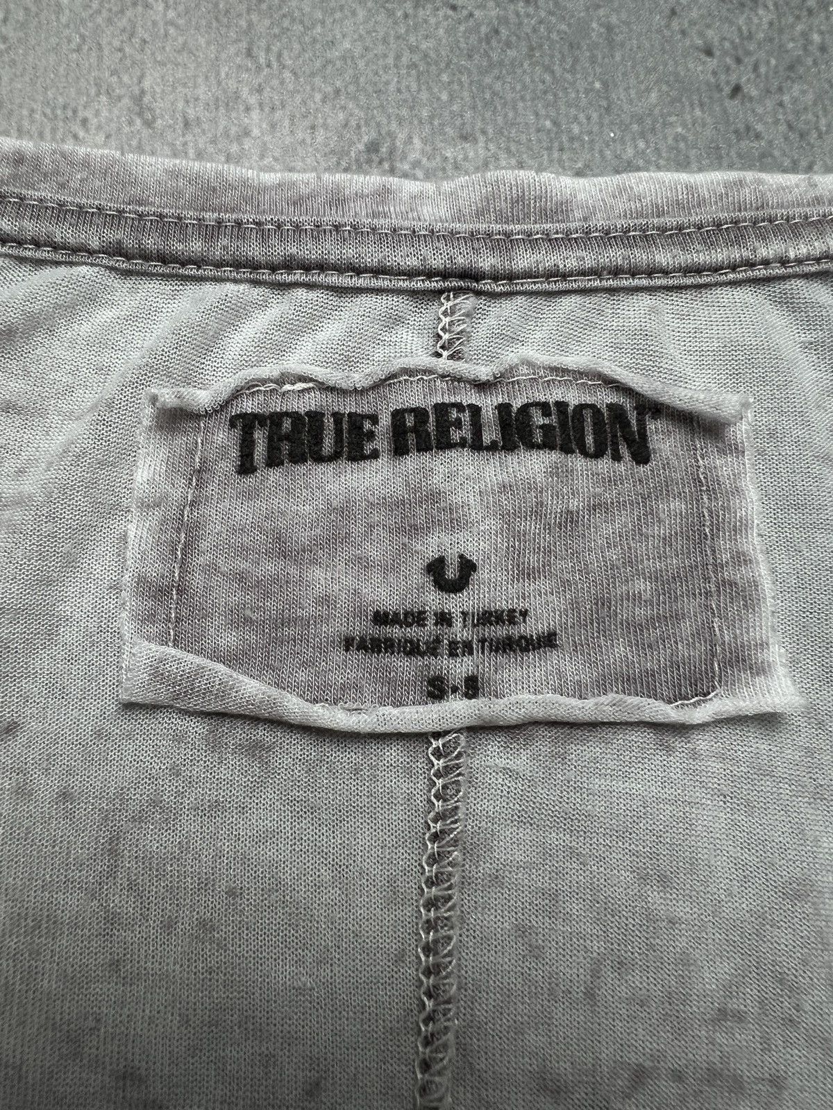 True Religion True Religion Skull Los Angeles USA T Shirt Big Logo Y2k Rap Size S / US 4 / IT 40 - 6 Thumbnail