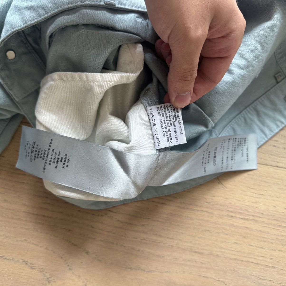 Dior Dior - Logo Embroidered Carpenter Cargo Pants - Mint / Grey Size US 35 - 10 Thumbnail