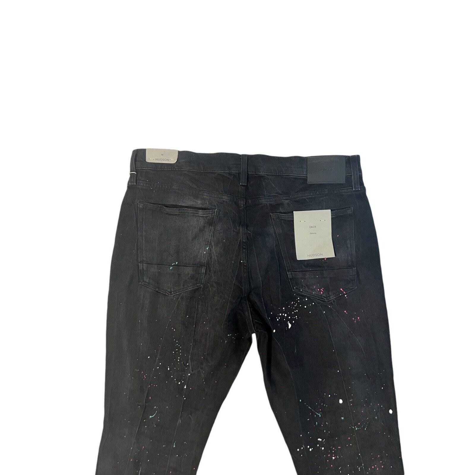 Hudson Hudson Jeans Zack Skinny Mens Denim Black $235 Size 36/32 Size US 36 / EU 52 - 6 Thumbnail