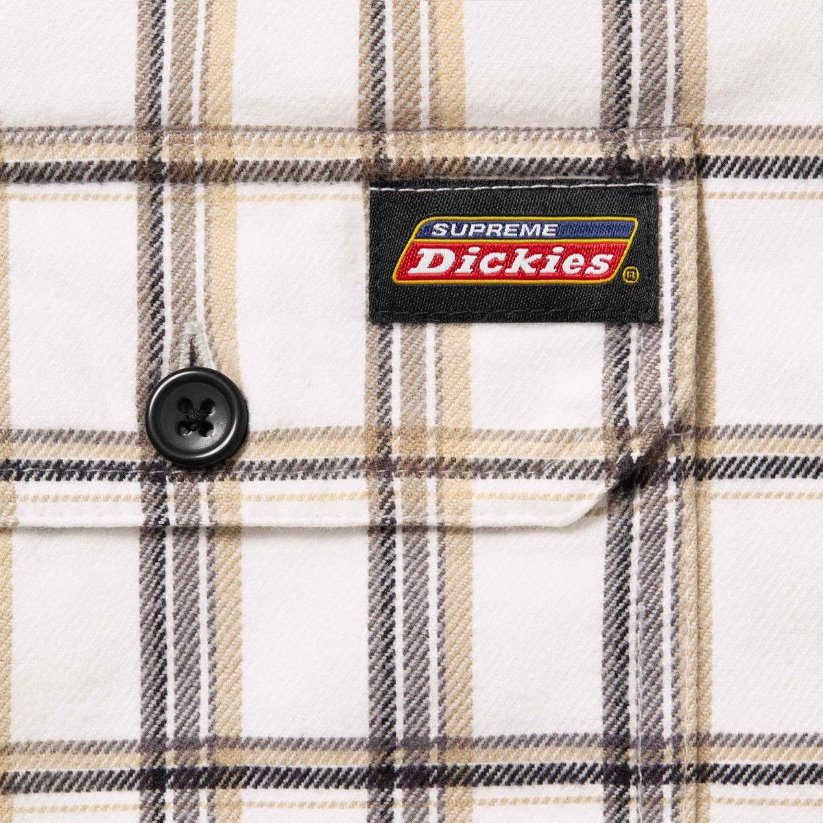 Dickies × Supreme Supreme Dickies Plaid Hooded Zip Up Shirt Size US M / EU 48-50 / 2 - 3 Thumbnail