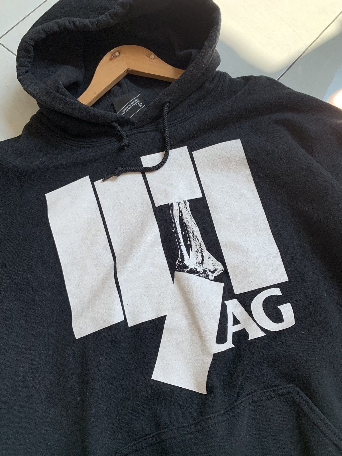 Black Flag Vintage Black Flag X Beams Hoodie Size US L / EU 52-54 / 3 - 2 Thumbnail