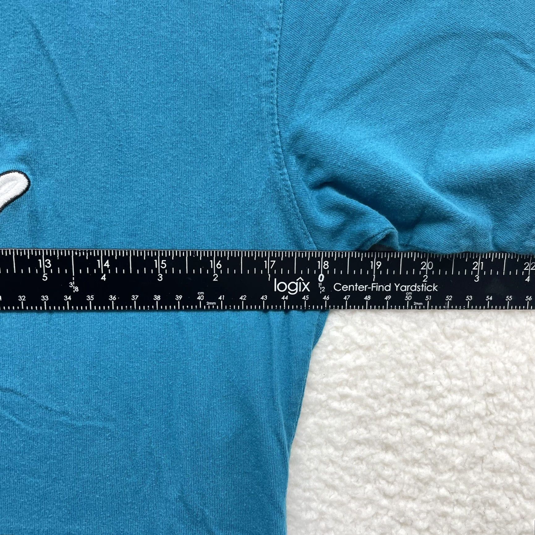 Disney VINTAGE Minnie Mouse T-Shirt Small Blue Embroidered Disney Store Short Sleeve Shirt Unisex S 1990s Mens Womens Boys Girls Size US S / EU 44-46 / 1 - 4 Thumbnail