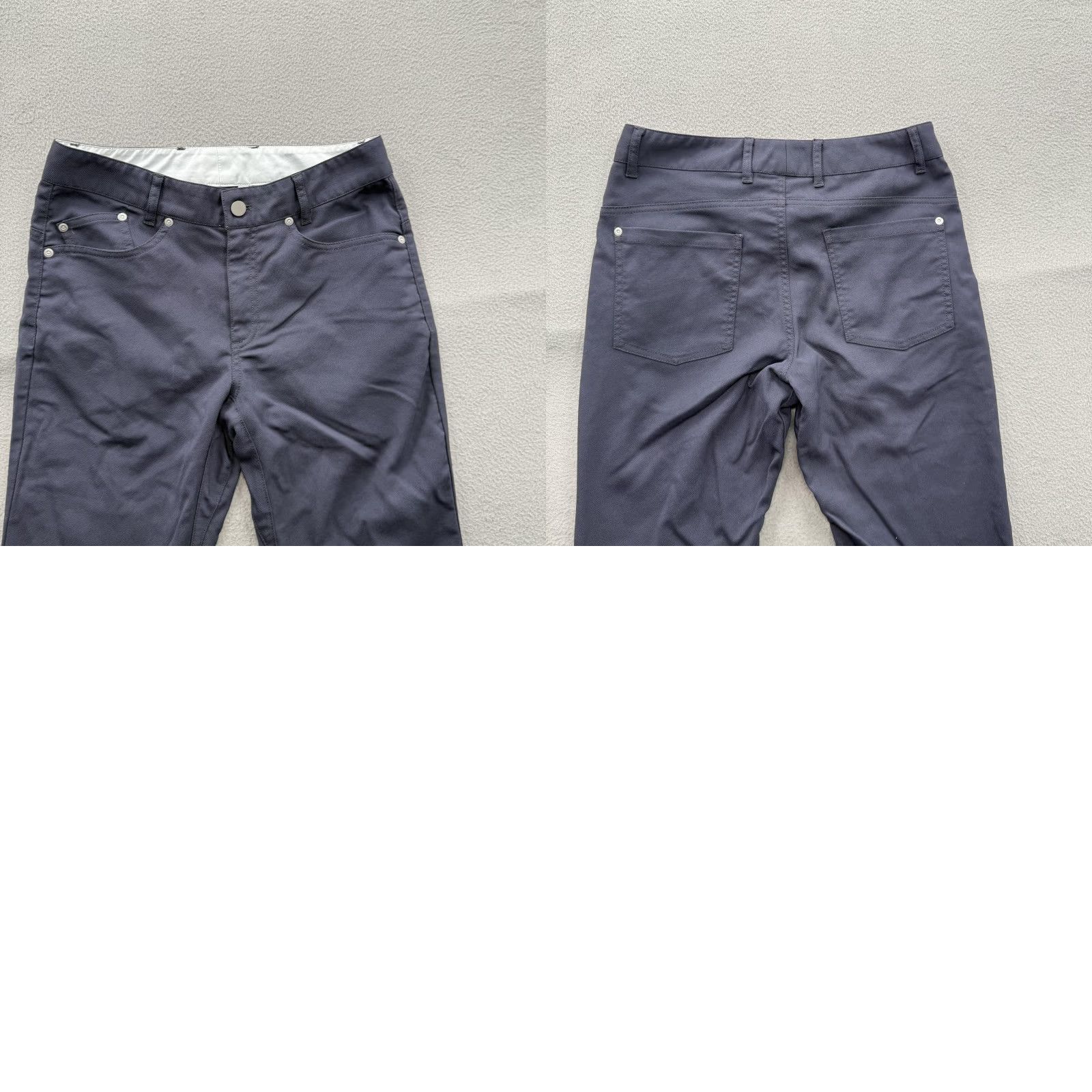Outlier Outlier Pants Mens 30x32 Gray Workcloth Canvas 5 Pocket Stretch Travel Tech Shirt Size US 30 / EU 46 - 8 Thumbnail