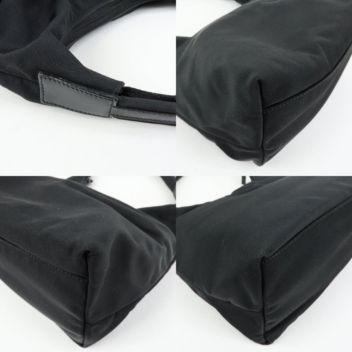 Gucci Gucci Nylon Shoulder Bag Black Size ONE SIZE - 5 Thumbnail