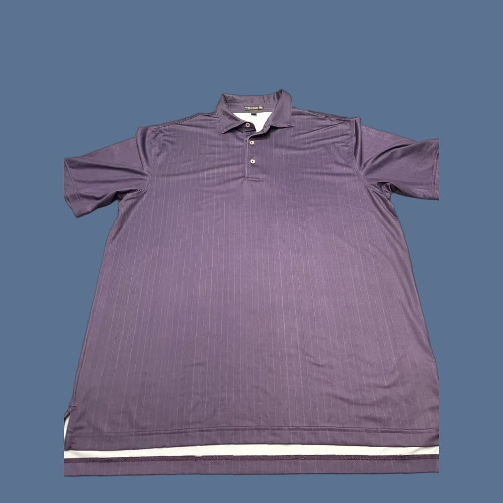 Peter Millar Peter Millar Summer Comfort Polo Shirt Men’s Large Short Sleeve Purple Size US L / EU 52-54 / 3 - 1 Thumbnail