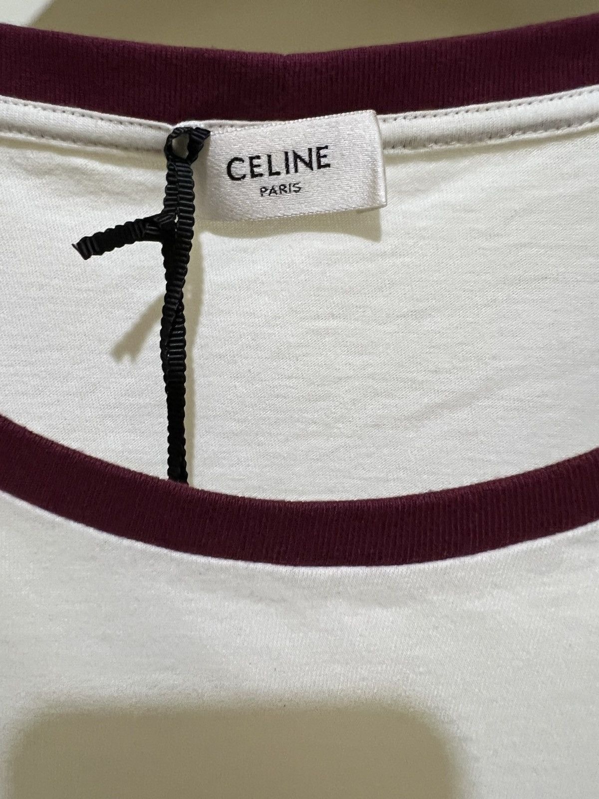 Celine Celine classic logo T-shirt Size US XL / EU 56 / 4 - 2 Thumbnail