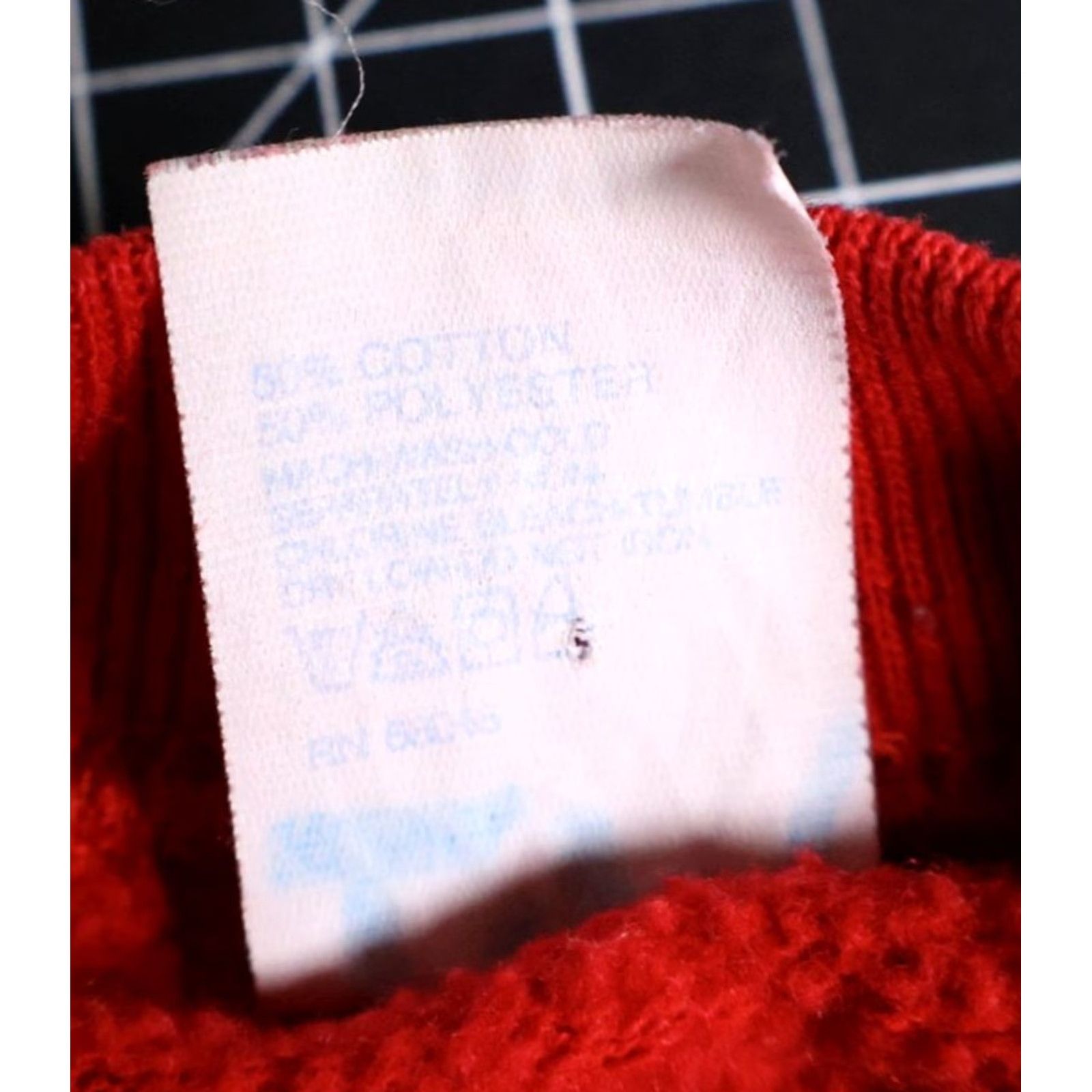 Tultex VINTAGE Tultex Sweatshirt Mens Small Red Crewneck Raglan Sleeve Solid (Large Tag) Size US S / EU 44-46 / 1 - 4 Thumbnail